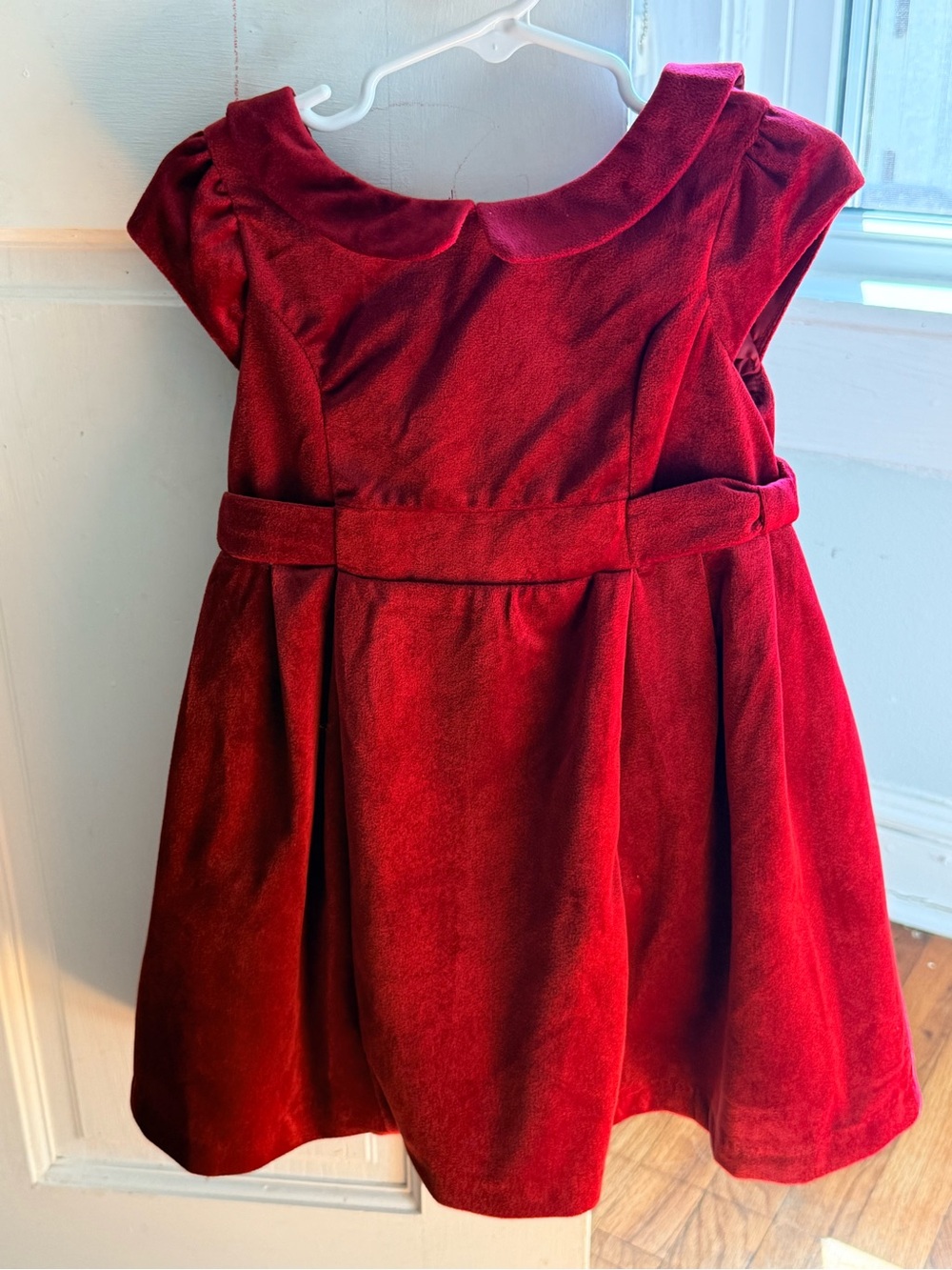 Tommy Bahama Red Velvet Holiday Dress & Matching Purse - Girls Size 4T